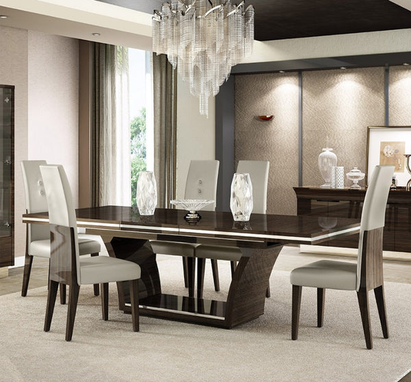GUF D832 - Wenge Dining Table Set For 6