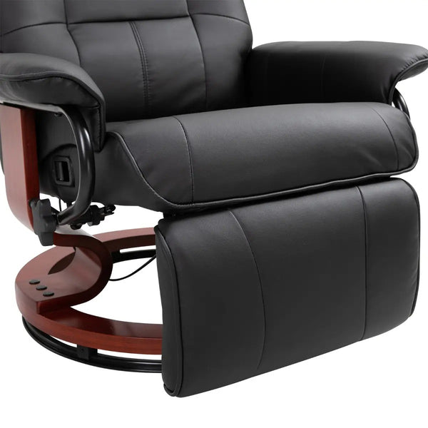 Tommy Swivel Recliner Chair with Footrest