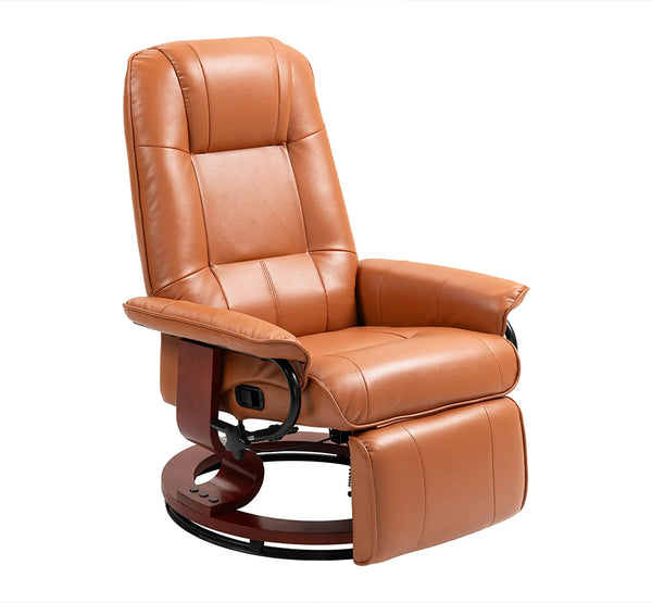 Tommy Swivel Recliner Chair with Footrest