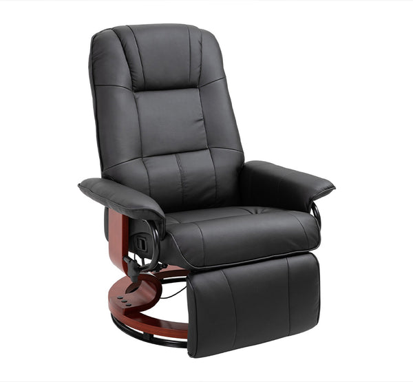 Tommy Swivel Recliner Chair with Footrest