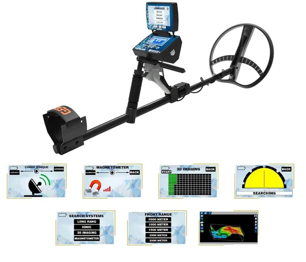 GER Titan 1000 Professional Metal Detector