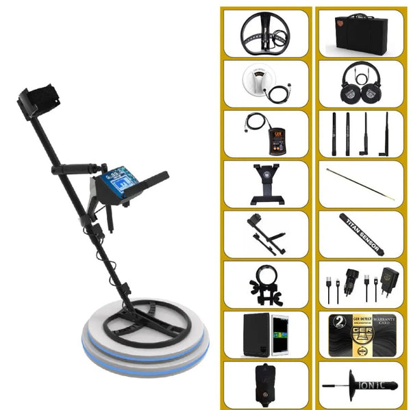 GER Titan 1000 Professional Metal Detector