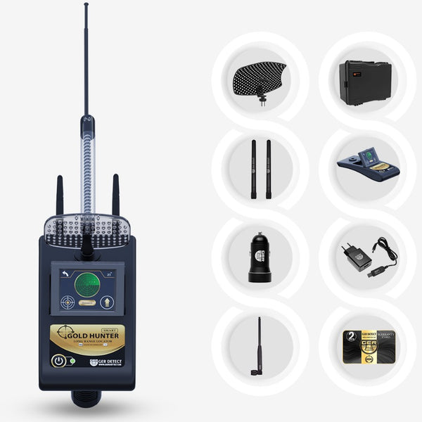 GER Gold Hunter Smart Long Range Metal Detector