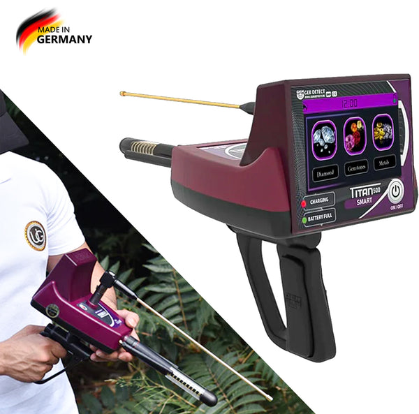 GER Detect Titan 500 Smart Long Range Gold & Diamond Detector