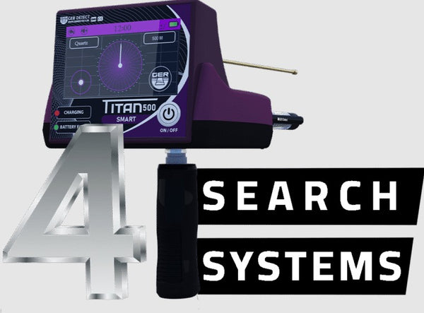 GER Detect Titan 500 Smart Long Range Gold & Diamond Detector