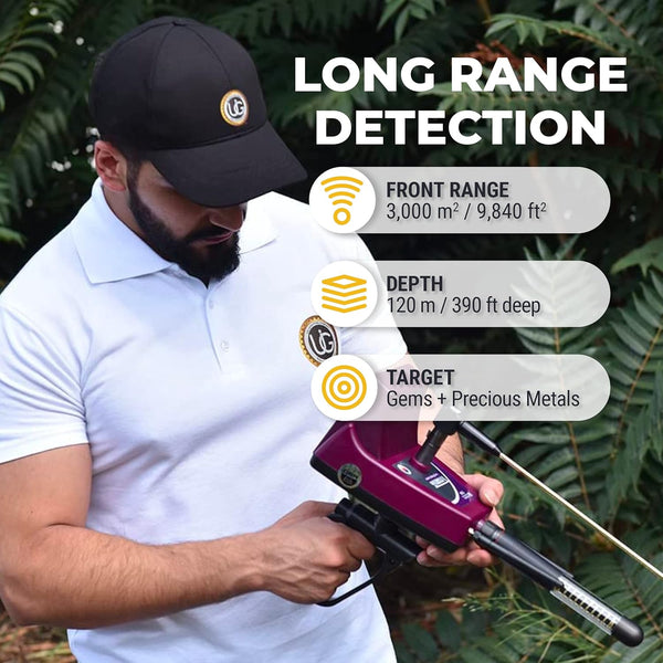 GER Detect Titan 500 Smart Long Range Gold & Diamond Detector