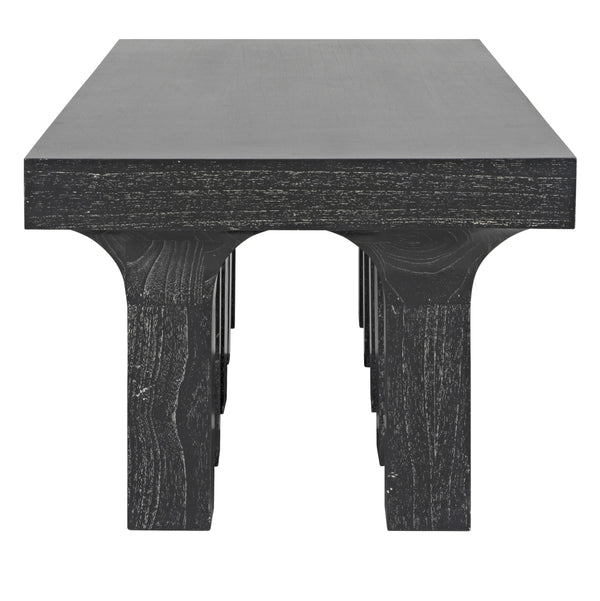 Noir -Santos Coffee Table, Cinder Black