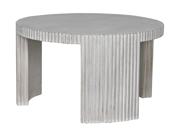 Noir -Jgor Side/Coffee Table, White Wash