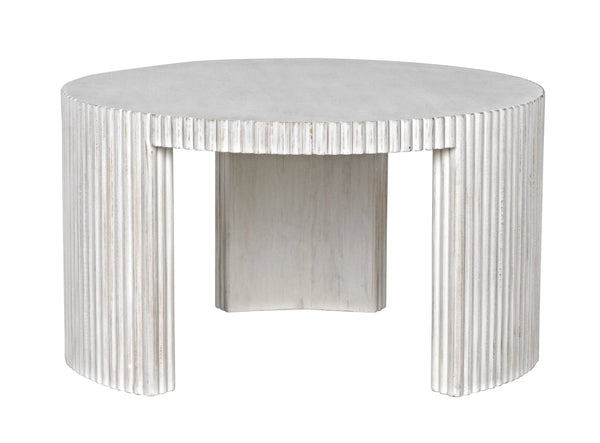 Noir -Jgor Side/Coffee Table, White Wash