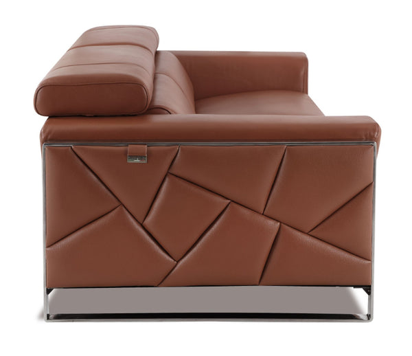 Global United- 903 Divanitalia Premium Leather Sofa