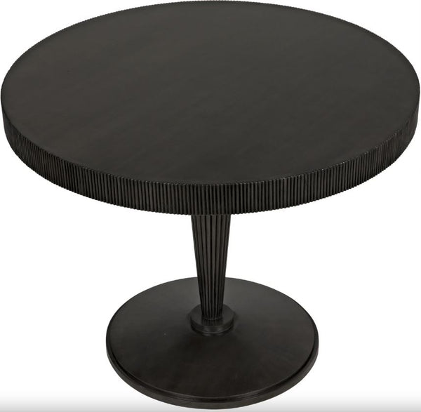 Noir Granada Dining Table- Pale