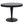 Noir Granada Dining Table- Pale