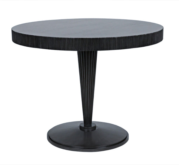 Noir Granada Dining Table- Pale