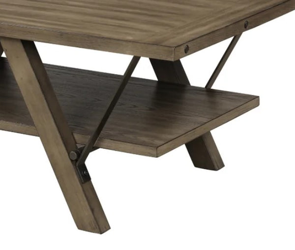 Harlocke Coffee Table in Gray