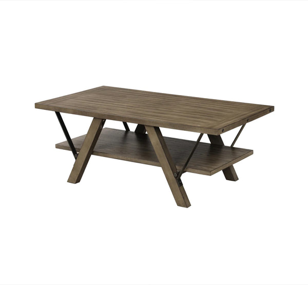 Harlocke Coffee Table in Gray