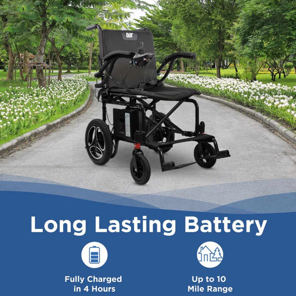 Journey Air 2026 Folding Electric Wheelchair | Portable Power Chair
