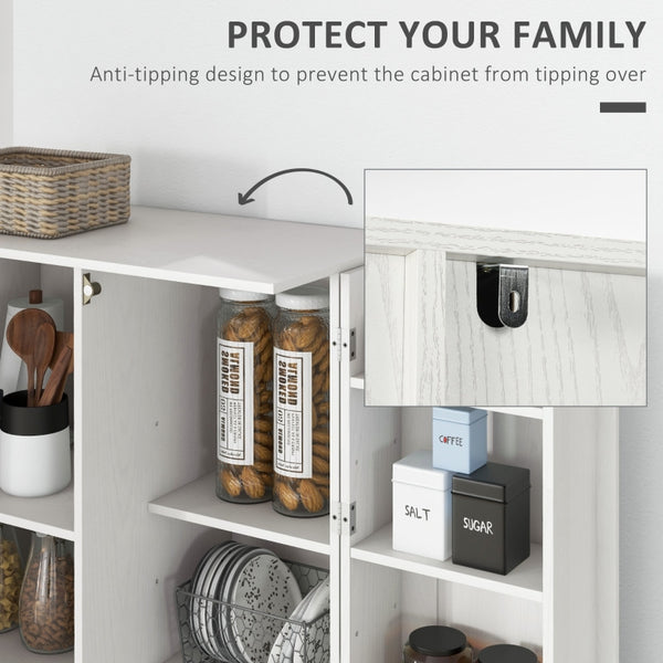 Organize Your Space: 14-Tier Kitchen Pantry Storage Cabinet