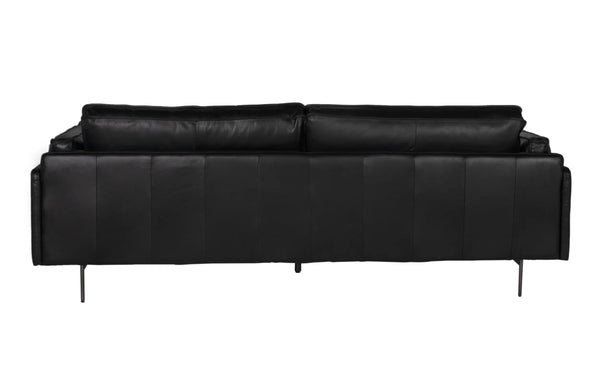 Noir -Ray Leather Sofa