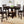 Coaster-Lavon 5-piece Counter Height Dining Room Set Espresso and Black 102888-S5