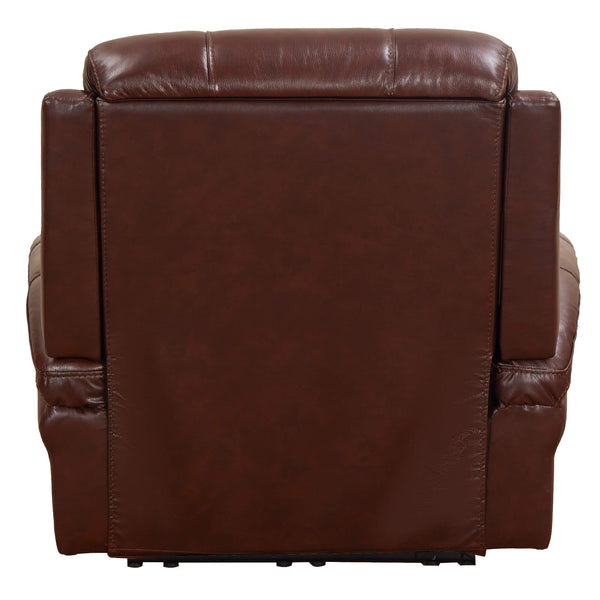 Sunset Trading Luxe Leather/ Livorno 9102 Power Reclining Armchair with Articulating Headrest