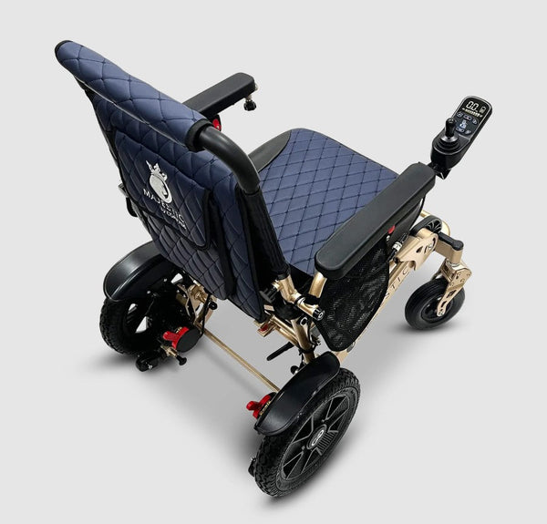 ComfyGO MAJESTIC IQ-7000 Auto Folding Remote Controlled Electric Wheelchair+ Brushless Motor