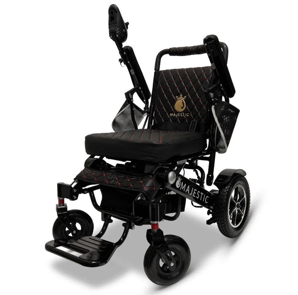 ComfyGO MAJESTIC IQ-7000 Auto Folding Remote Controlled Electric Wheelchair+ Brushless Motor