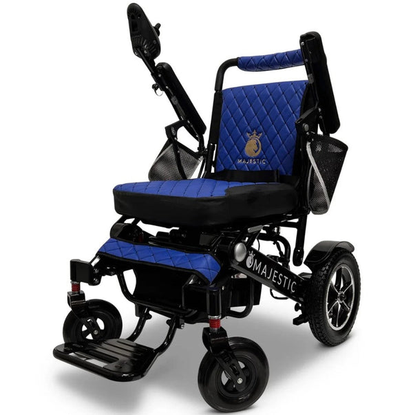 ComfyGO MAJESTIC IQ-7000 Auto Folding Remote Controlled Electric Wheelchair+ Brushless Motor