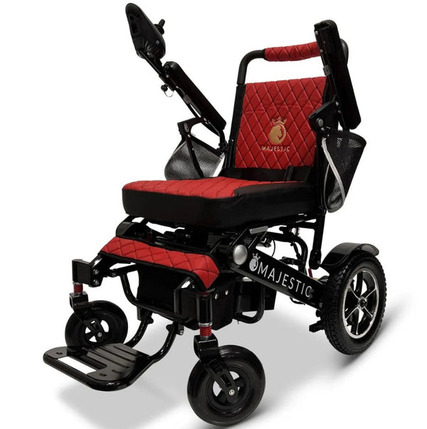 ComfyGO MAJESTIC IQ-7000 Auto Folding Remote Controlled Electric Wheelchair+ Brushless Motor