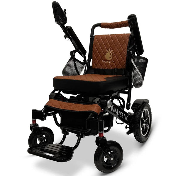 ComfyGO MAJESTIC IQ-7000 Auto Folding Remote Controlled Electric Wheelchair+ Brushless Motor