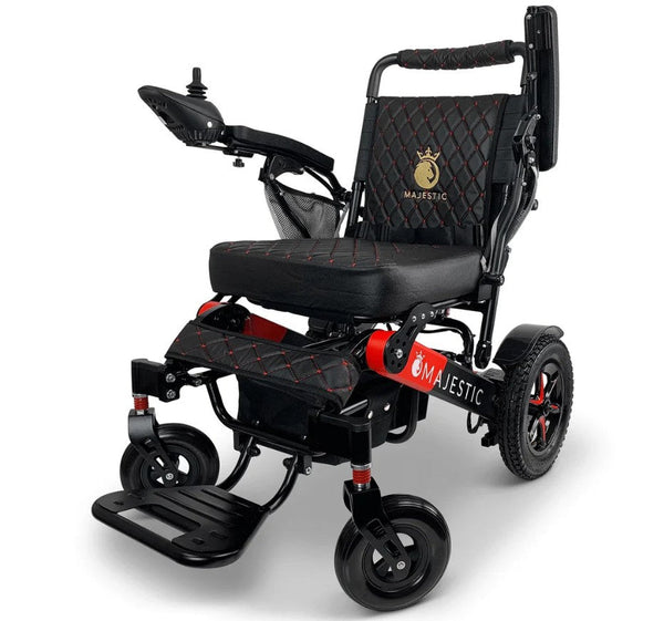 ComfyGO MAJESTIC IQ-7000 Auto Folding Remote Controlled Electric Wheelchair+ Brushless Motor