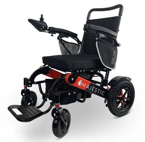 ComfyGO MAJESTIC IQ-7000 Auto Folding Remote Controlled Electric Wheelchair+ Brushless Motor