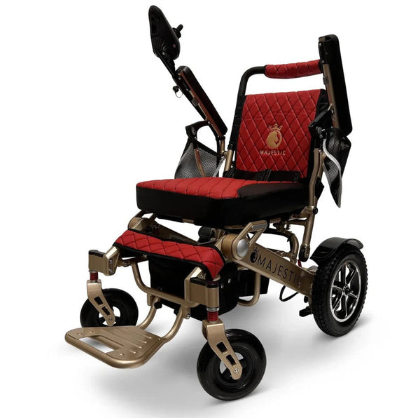 ComfyGO MAJESTIC IQ-7000 Auto Folding Remote Controlled Electric Wheelchair+ Brushless Motor