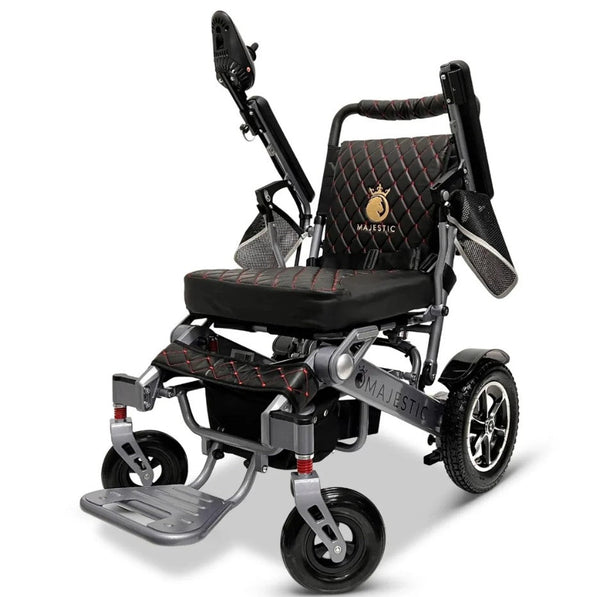 ComfyGO MAJESTIC IQ-7000 Auto Folding Remote Controlled Electric Wheelchair+ Brushless Motor