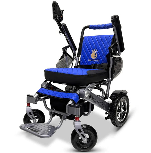 ComfyGO MAJESTIC IQ-7000 Auto Folding Remote Controlled Electric Wheelchair+ Brushless Motor