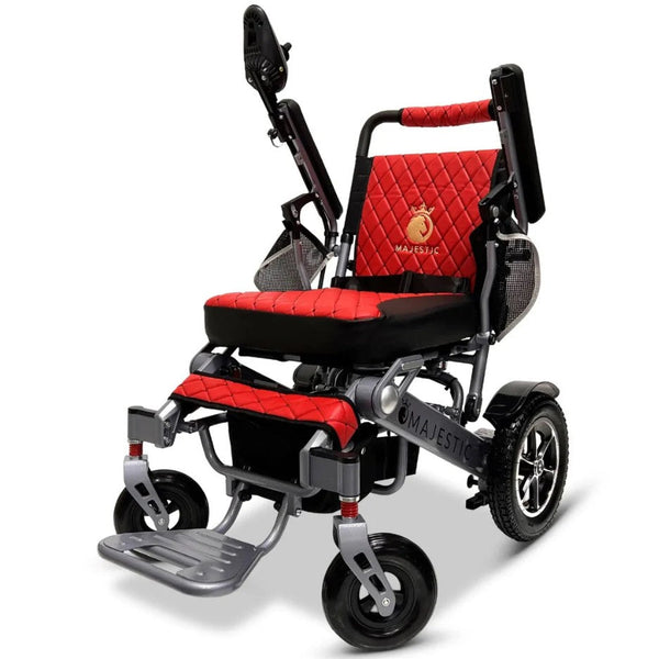 ComfyGO MAJESTIC IQ-7000 Auto Folding Remote Controlled Electric Wheelchair+ Brushless Motor