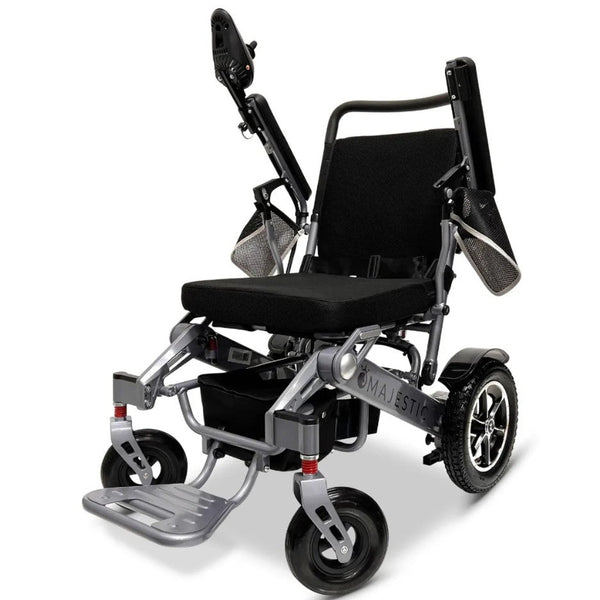 ComfyGO MAJESTIC IQ-7000 Auto Folding Remote Controlled Electric Wheelchair+ Brushless Motor