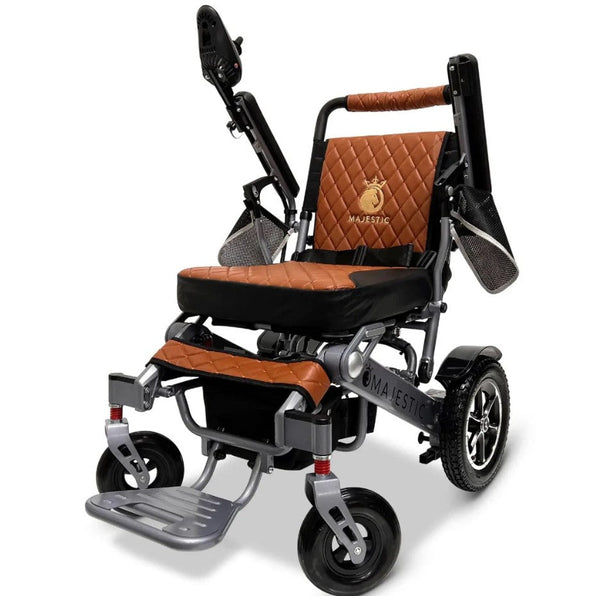 ComfyGO MAJESTIC IQ-7000 Auto Folding Remote Controlled Electric Wheelchair+ Brushless Motor