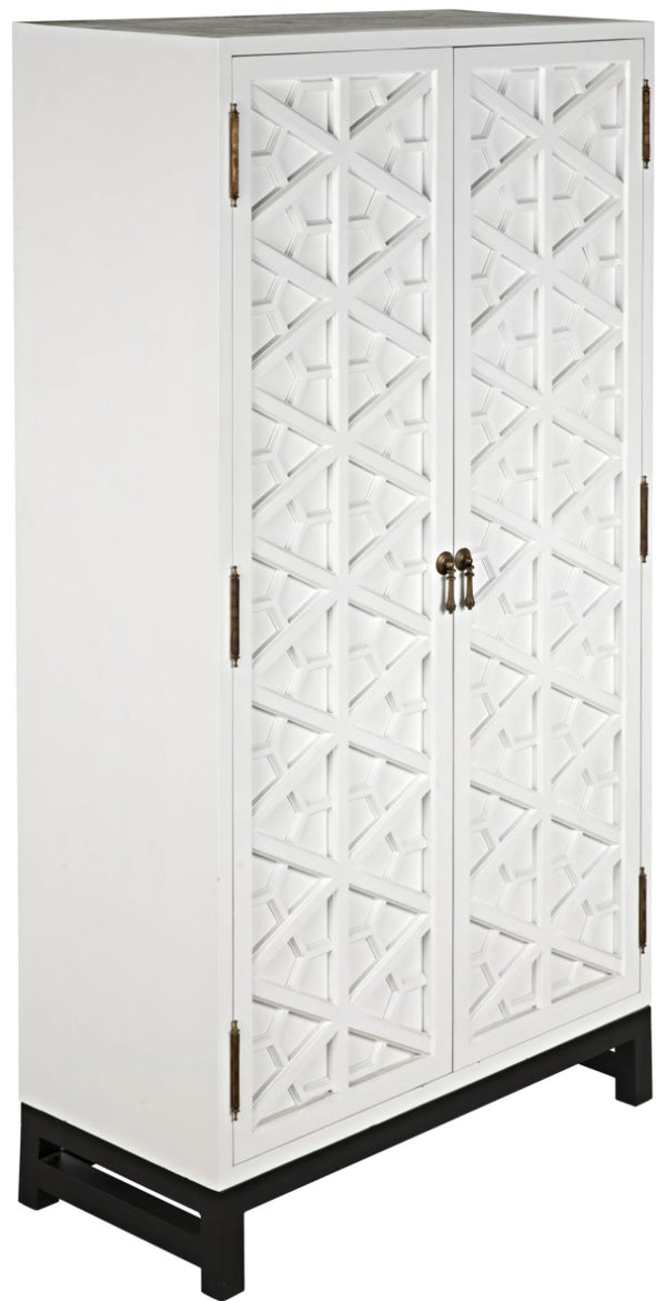 Noir -Maharadscha Hutch, Small, Solid White