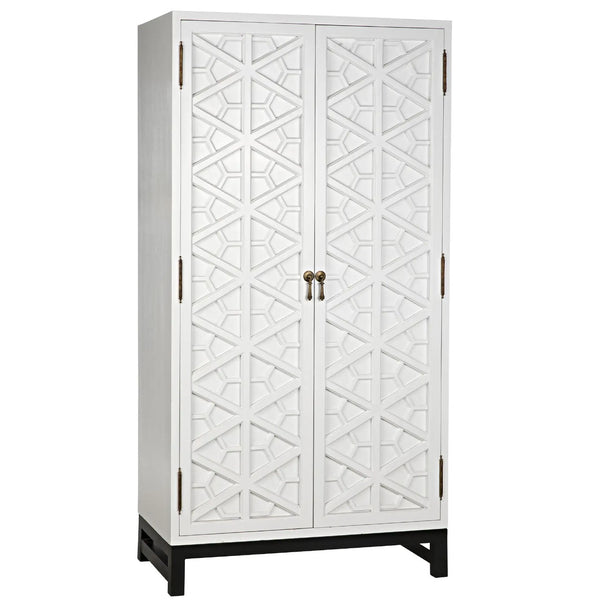 Noir -Maharadscha Hutch, Small, Solid White