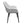 LeisureMod-Markley Modern Leather Dining Arm Chair With Metal Legs Set of 2