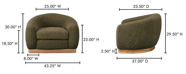 Moe's- Marlowe Lounge Chair