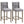 Modern Bar Stools, Tufted Upholstered Barstools, Set of 2