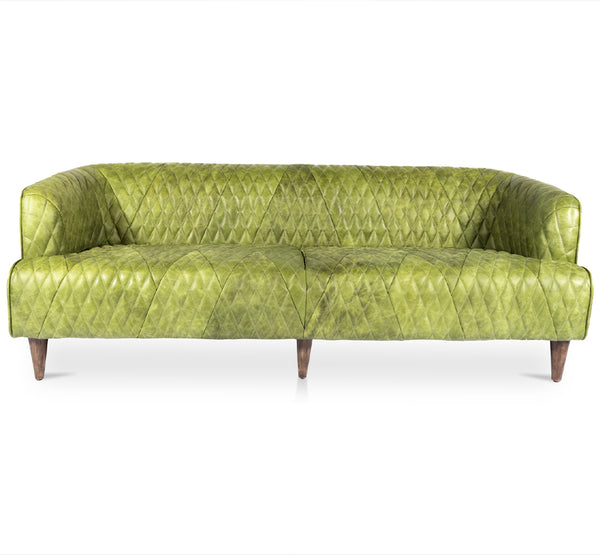 Moe's- Magdelan Sofa Dark Green