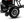 MotoTec Folding Mobility Electric Trike 48v 1000w Dual Motor Lithium Black