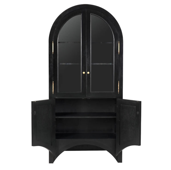 Noir Haring Hutch-Hand Rubbed Black