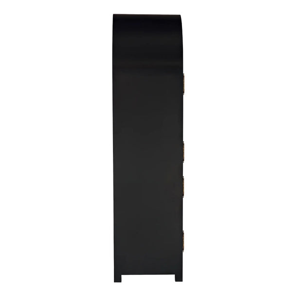 Noir Haring Hutch-Hand Rubbed Black