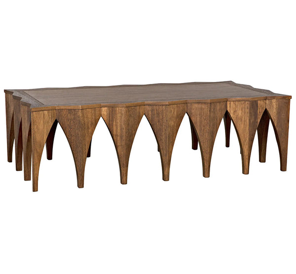 Noir -Zelenko Coffee Table, Dark Walnut