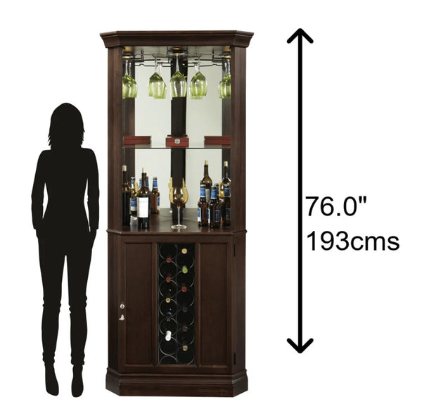 Howard Miller -Piedmont III Corner Wine Cabinet