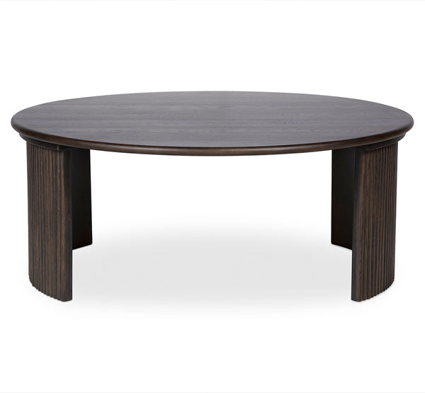 Moe's-Penny Coffee Table Natural Dark Brown