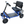RMB e-Quad 4-Wheel Large Foldable Mobility Scooter with Extra Wide Seat